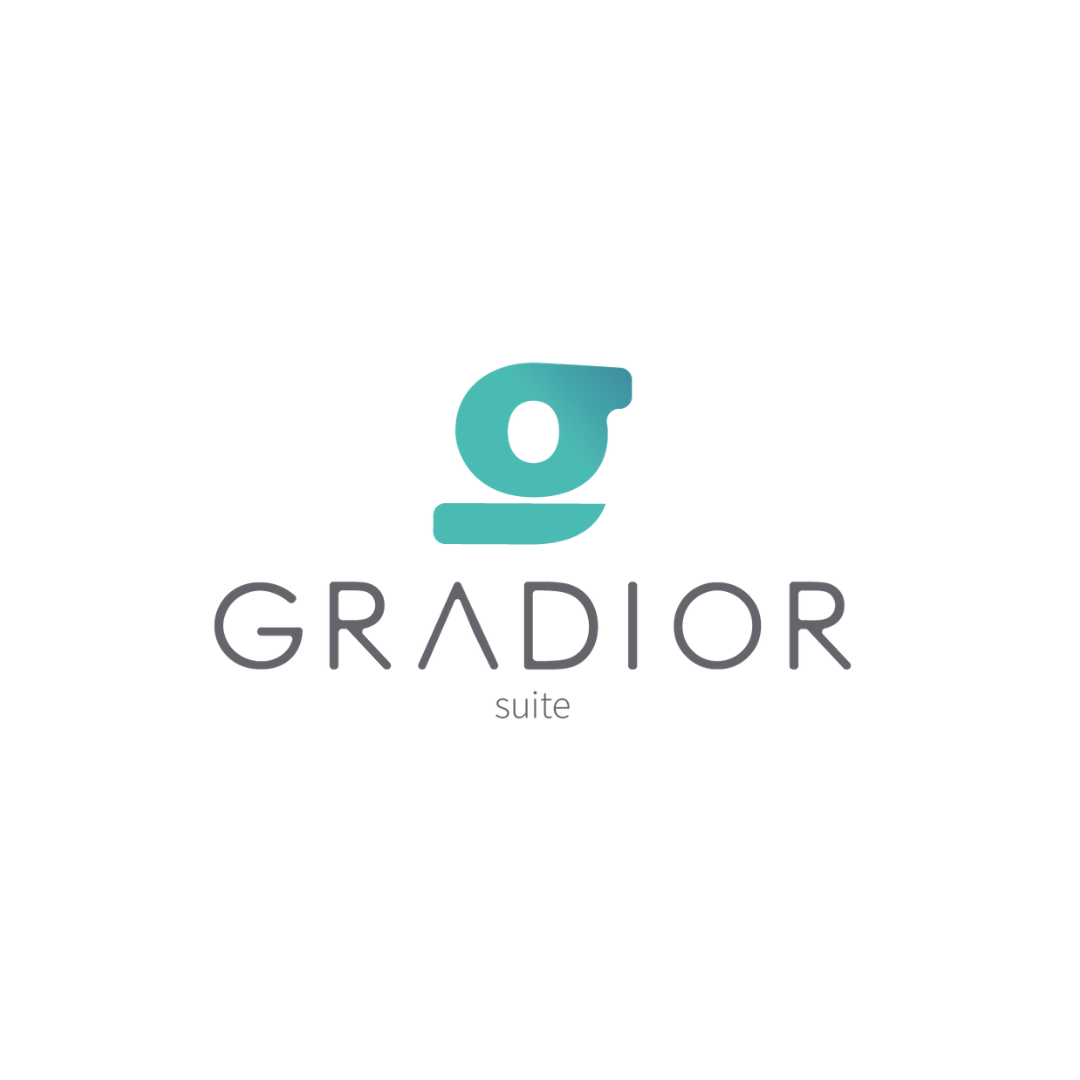 Logo de Gradior Suite: programa de rehabilitación cognitiva